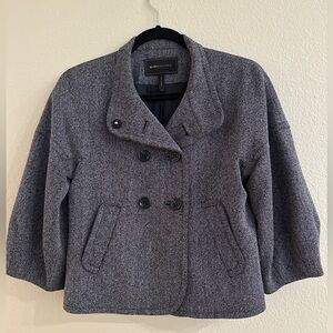 BCBGMaxAzria Black and Gray Coat